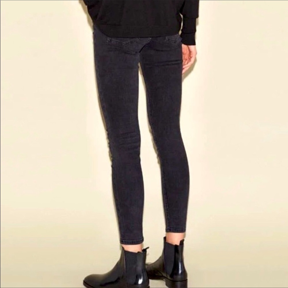 Acne Studios Skin 5 Used Black Skinny Jeans